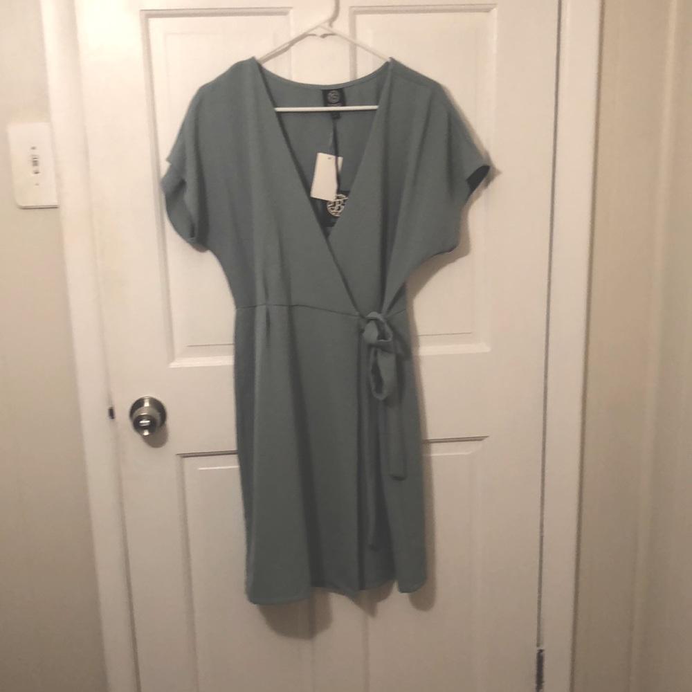 Granite green dress